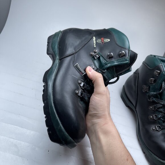 Alpina NNN BC Cross Country Ski Boots Black & green Size 38 EU - Picture 14 of 16